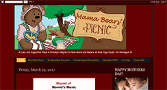 Desktop Screenshot of mamabearspicnic.com